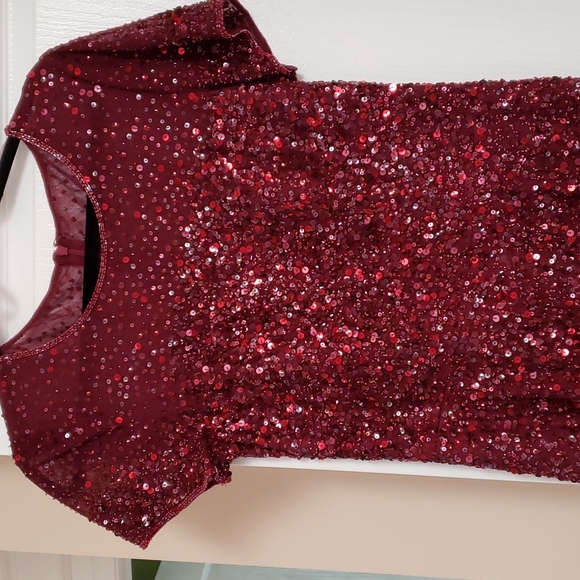 Davids bridal wine colored size 12 - Picture 2 of 3